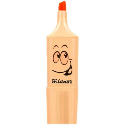 Текстовыделители Luxor Eyeliter Pastel пастельный оранжевый, 1-4,5мм, 338392