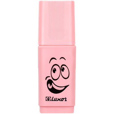 Текстовыделители Luxor Eyeliter Pastel пастельный розовый, 1-5мм, 338393