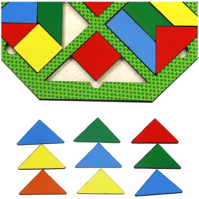 Игра-головоломка Woodlandtoys "Калейдоскоп. Полянка", 311256