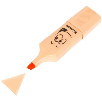 Текстовыделители Luxor Eyeliter Pastel пастельный оранжевый, 1-4,5мм, 338392