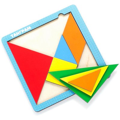 Игра-головоломка Woodlandtoys "Танграм 2.0", 308864