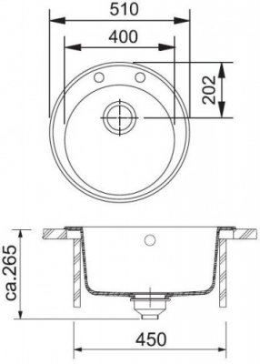 Мойка Franke ROG 610-41, Сахара (114.0175.358)