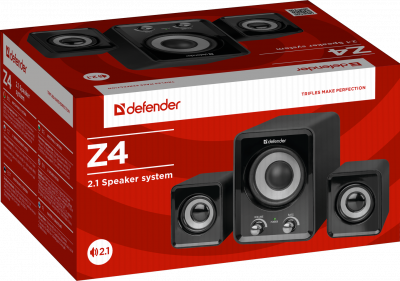 Акустическая 2.1 система Z4 16 Вт, питание от USB 65508