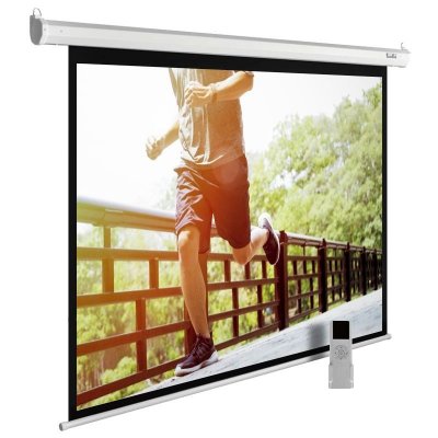 Экран Cactus 175x280см SIlverMotoExpert CS-PSSME-280X175-WT, 16:10, настенно-потолочный, рулонный белый (моторизованный привод)