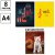Тетрадь для нот 08л., А4, на скрепке ArtSpace (вертик.), 250619