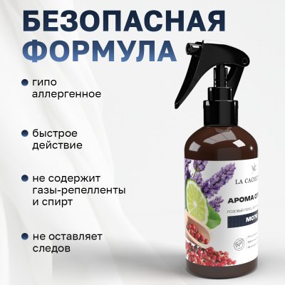 Парфюмированный спрей для дома и авто La Cachette M070 Sauvage, 250мл (на водной основе)