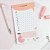 Блок для записей (To Do list) MESHU 10,0*17,0см, 50л., Meow, на склейке, 320491, MS_39261