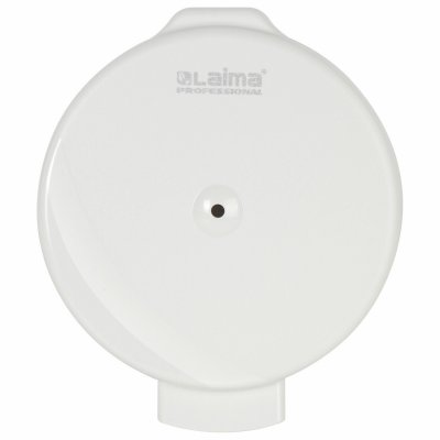 Диспенсер для туалетной бумаги LAIMA PROFESSIONAL ORIGINAL (Система T8), белый, ABS-пластик, 605769