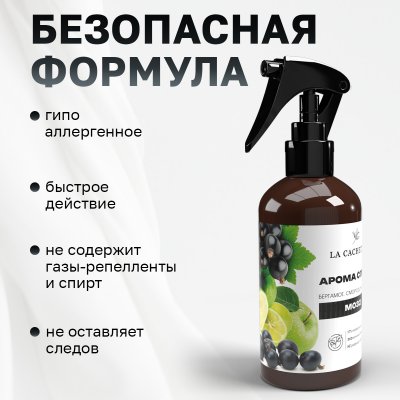 Парфюмированный спрей для дома и авто La Cachette M032 Aventus, 250мл (на водной основе)