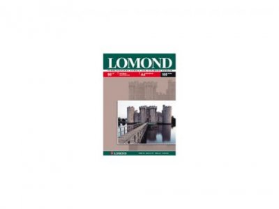 LOMOND односторонняя матовая, 95г/м2, A4 (21X29,7см)/25 л для струйной печати (0102130)