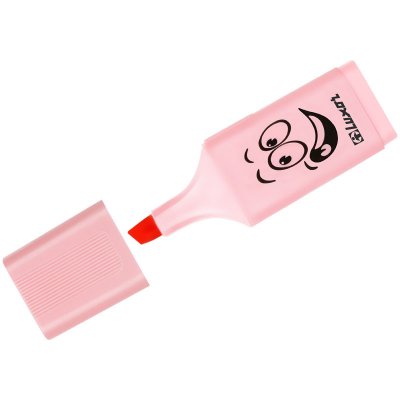 Текстовыделители Luxor Eyeliter Pastel пастельный розовый, 1-5мм, 338393