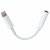 Переходник для наушников с iPhone LIGHTNING на AUX (MINI JACK 3.5 мм), SONNEN, 0,1 м, белый, 513565