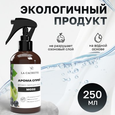 Парфюмированный спрей для дома и авто La Cachette M032 Aventus, 250мл (на водной основе)
