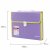 Портфель пластиковый BRAUBERG "Joy", А4 (330х245х35 мм), 13 отделений, с окантовкой, индексные ярлыки, фиолетовый, 227977 Портфель пластиковый BRAUBERG "Joy", А4 (330х245х35 мм), 13 отделений, с окантовкой, индексные ярлыки, фиолетовый, 227977