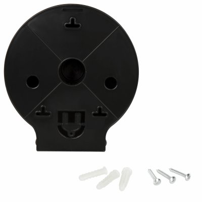 Диспенсер для туалетной бумаги LAIMA PROFESSIONAL ORIGINAL (Система T2), малый, черный, ABS-пластик, 605767
