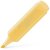 Текстовыделитель Faber-Castell "46 Pastel" ванильный, 1-5мм, 306104