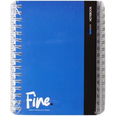 Записная книжка А6 80л., на гребне ArtSpace Моноколор. Fine color, 282334, Зк6к80гр_26892