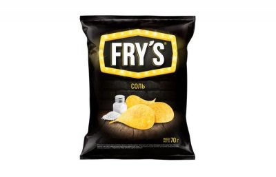 Чипсы картофельные «FRYS» с солью 70г