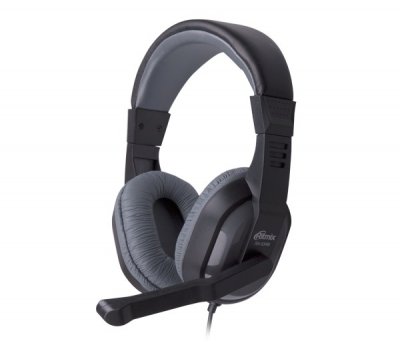 Наушники RITMIX RH-534M серые (гарнитура)