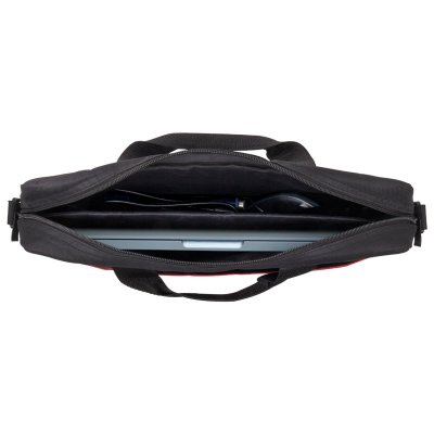 Сумка-портфель BRAUBERG "Practical" с отделением для ноутбука 15,6", черная, 29х40х7 см, 270829