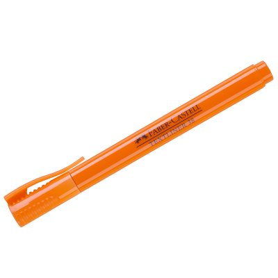 Текстовыделитель Faber-Castell "38" оранжевый, 1-5мм, 286673