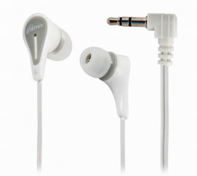 Наушники вставные RITMIX RH-012 белые