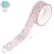 Клейкая лента декоративная MESHU "Pink elegance", 1,5см*3м, 327379, MS_36869