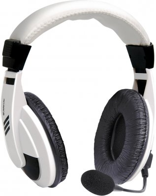 Наушники с микрофоном Defender Gryphon HN-750 White, 2м кабель (63747)