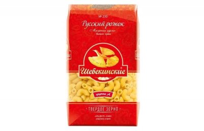 Шебекинские – Русский рожок (№230) 450г, в коробке по 20 штук