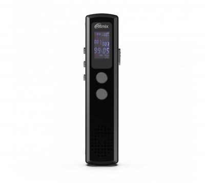 Диктофон цифровой RITMIX RR-120 8GB черный