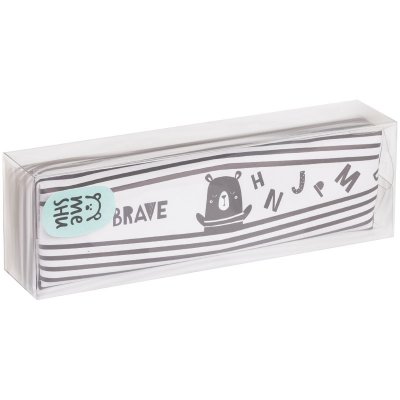 Пенал мягкий, 200*55*40 MESHU "Be brave", искусственная кожа, 332424