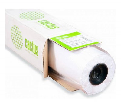 Бумага Cactus CS-PC90-106745 42''(A0+) 1067 мм - 45 м / 90 г/м2. Универсальная (с покрытием). Втулка: 50.8 мм (2'')