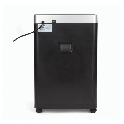 Уничтожитель (шредер) BRAUBERG S22-S, до 10 человек, 2 уровня секретности, полоски 4 мм, 22 листа, 35 л, CD, 531773