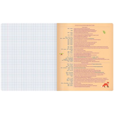 Тетрадь предметная 48л. MESHU "Study for life" - История, ВД-лак, 310014
