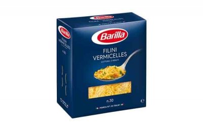 Barilla (БАРИЛЛА) – Филине Вермичелли (FILINI VERMICELLES №30) 450г в коробках по 14 штук
