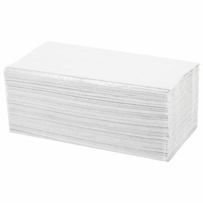 Полотенца бумажные 250 шт., VITA ЭКОНОМ (H3) 1-слой, серые, КОМПЛЕКТ 20 пачек, 22х23 см, V-сложение, NV-250N1