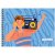 Тетрадь для нот 24л., А5, на гребне "Boombox" (гориз.), 338575 Тетрадь для нот 24л., А5, на гребне "Boombox" (гориз.), 338575