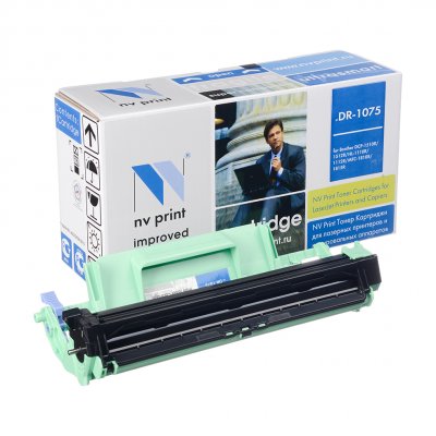 Барабан NV Print совместимый DR-1075 для принтера Brother HL-1110R/1112/DCP-1510R/1512/MFC-1810R/1815 (10000k)