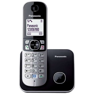 Радиотелефон Panasonic KX-TG6811RUB (черный)