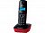 Радиотелефон Panasonic KX-TG1611RUR (черный/красный)