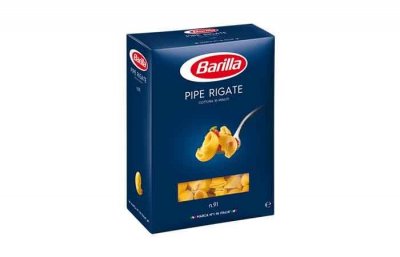 Barilla (БАРИЛЛА) – Пипе Ригате (PIPE RIGATE №91) 450г в коробках по 12 штук