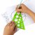 Треугольник пластиковый 30х19 см, ПИФАГОР, с окружностями, прозрачный, тонированный, 210793 Треугольник пластиковый 30х19 см, ПИФАГОР, с окружностями, прозрачный, тонированный, 210793