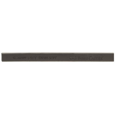Пастель художественная Faber-Castell "Pitt Monochrome", цвет 199 черный, мягкая, 286963, 128303
