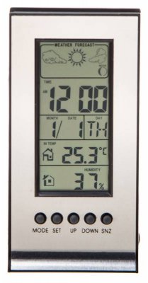 Погодная станция Buro H106AB серебристый (440850)