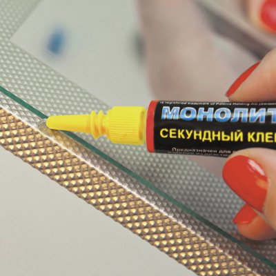 Клей моментальный, гель, МОНОЛИТ, 3 г, 403-202