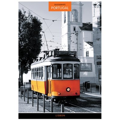 Тетрадь 48л., А4, клетка "Путешествия. Black&White", глянцевый УФ-лак, 282131