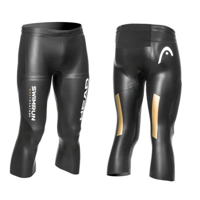 Штаны HEAD SWIMRUN RACE 3/4 PANTS 6.2.1, Унисекс, неопр.6/2мм. Гладкий внешн./Нейлон внутри, р.XXL, рост 188см, бёдра105-109см, 452376