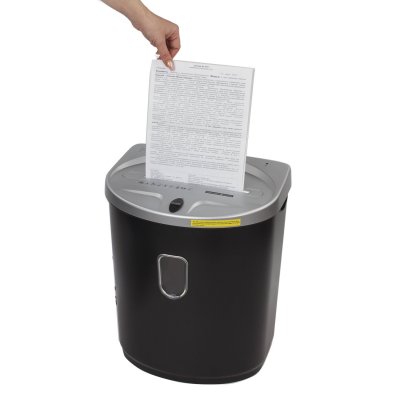 Уничтожитель (шредер) BRAUBERG S8-DS, 3-5 человек, 2 уровень секретности, полоски 4 мм, 8 листов, 23 л, 531772