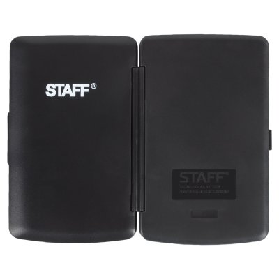 Калькулятор карманный STAFF STF-899 (117х74 мм), 8 разрядов, двойное питание, 250144