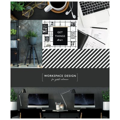 Тетрадь 48л., А5, линия ArtSpace "Офис. Workspace design", 294663